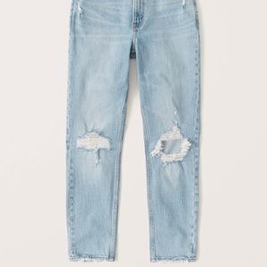 Abercrombie High Rise Mom Jeans 29r
